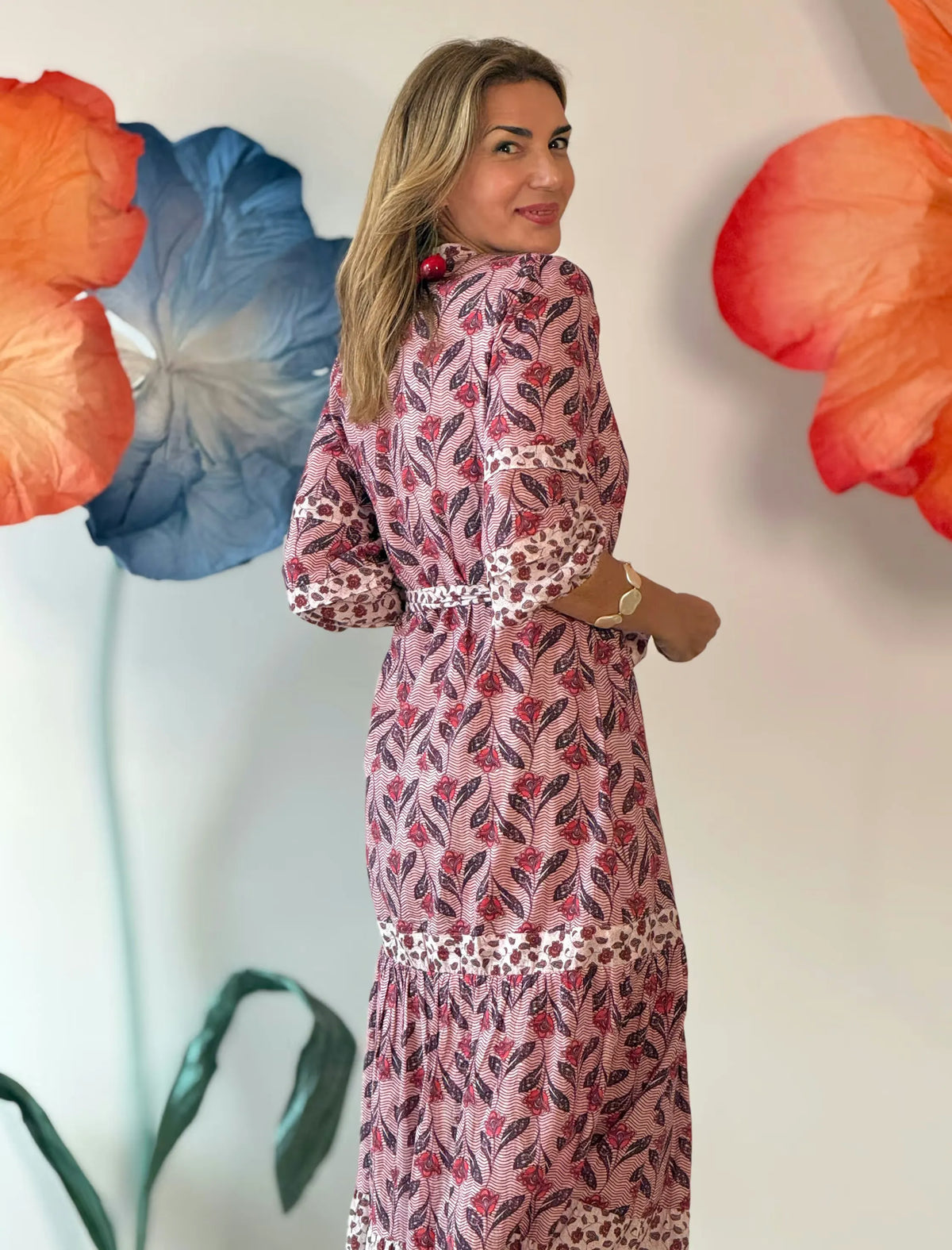 Vestido floral provenza