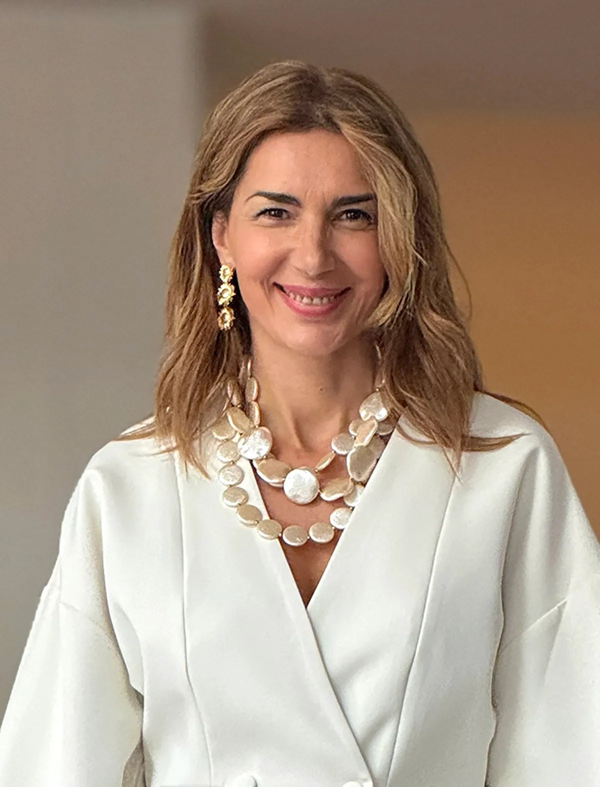 Chaqueta blanca superchic Giorgio