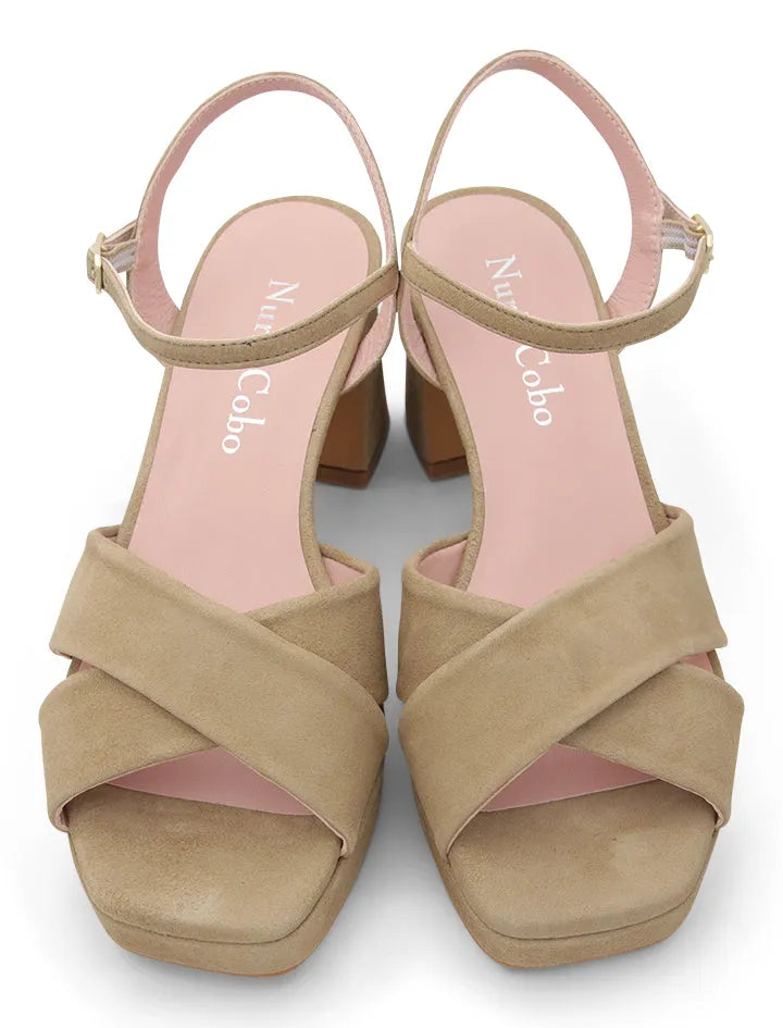 Sandalia Más Cómoda Taupe