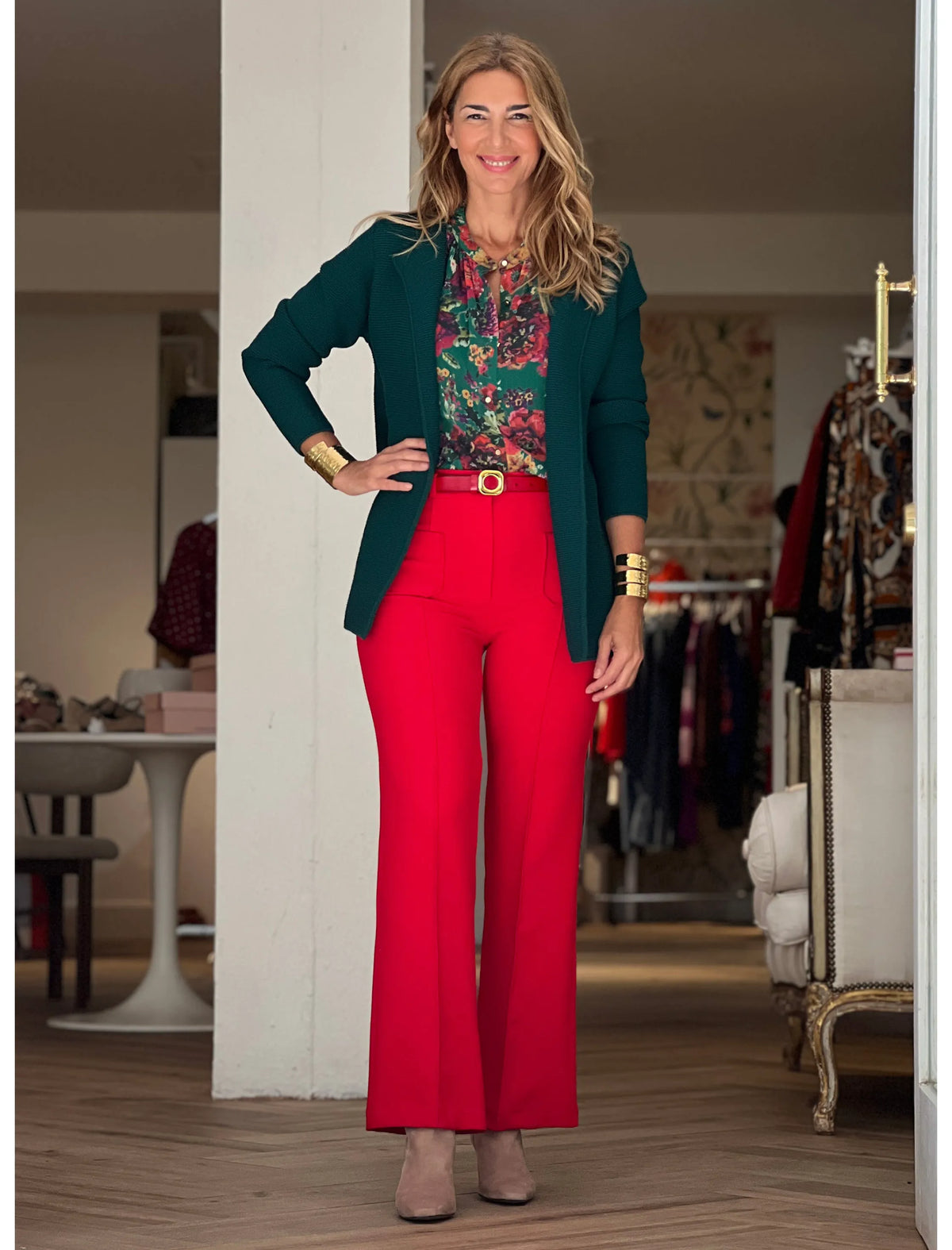 Cardigan delicioso verde