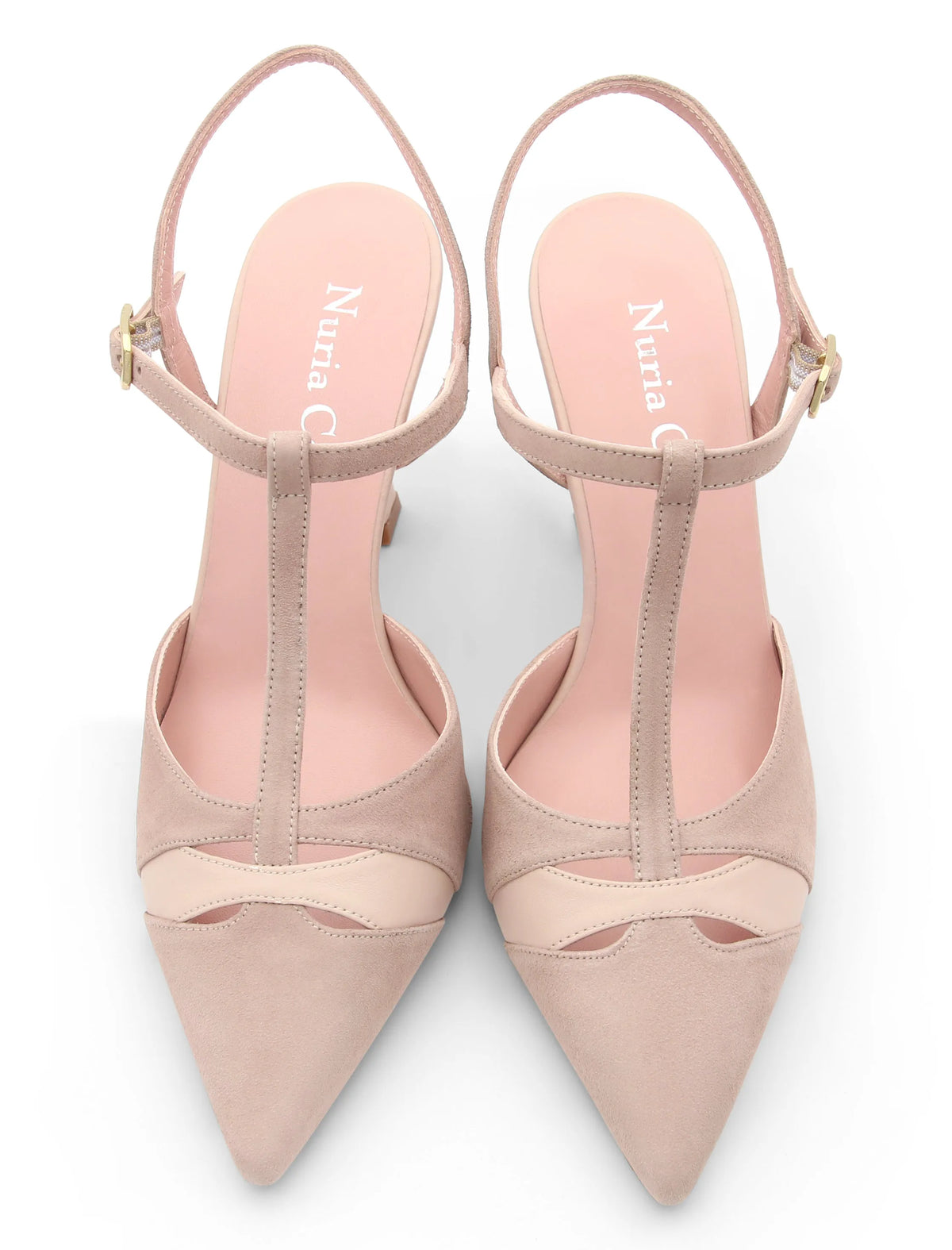 Zapato de salón tacón alto nude Colette