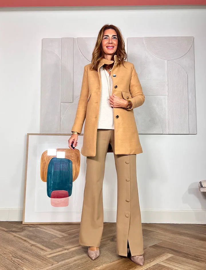 Pantalón más que ideal camel