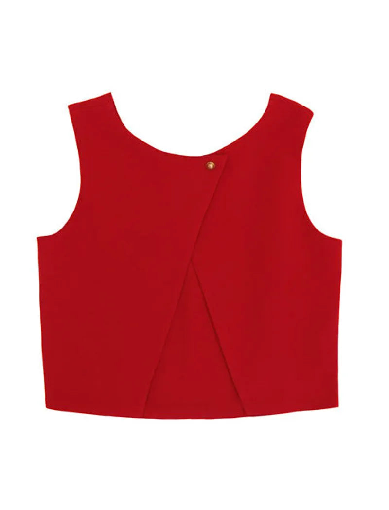 Top distinto rojo