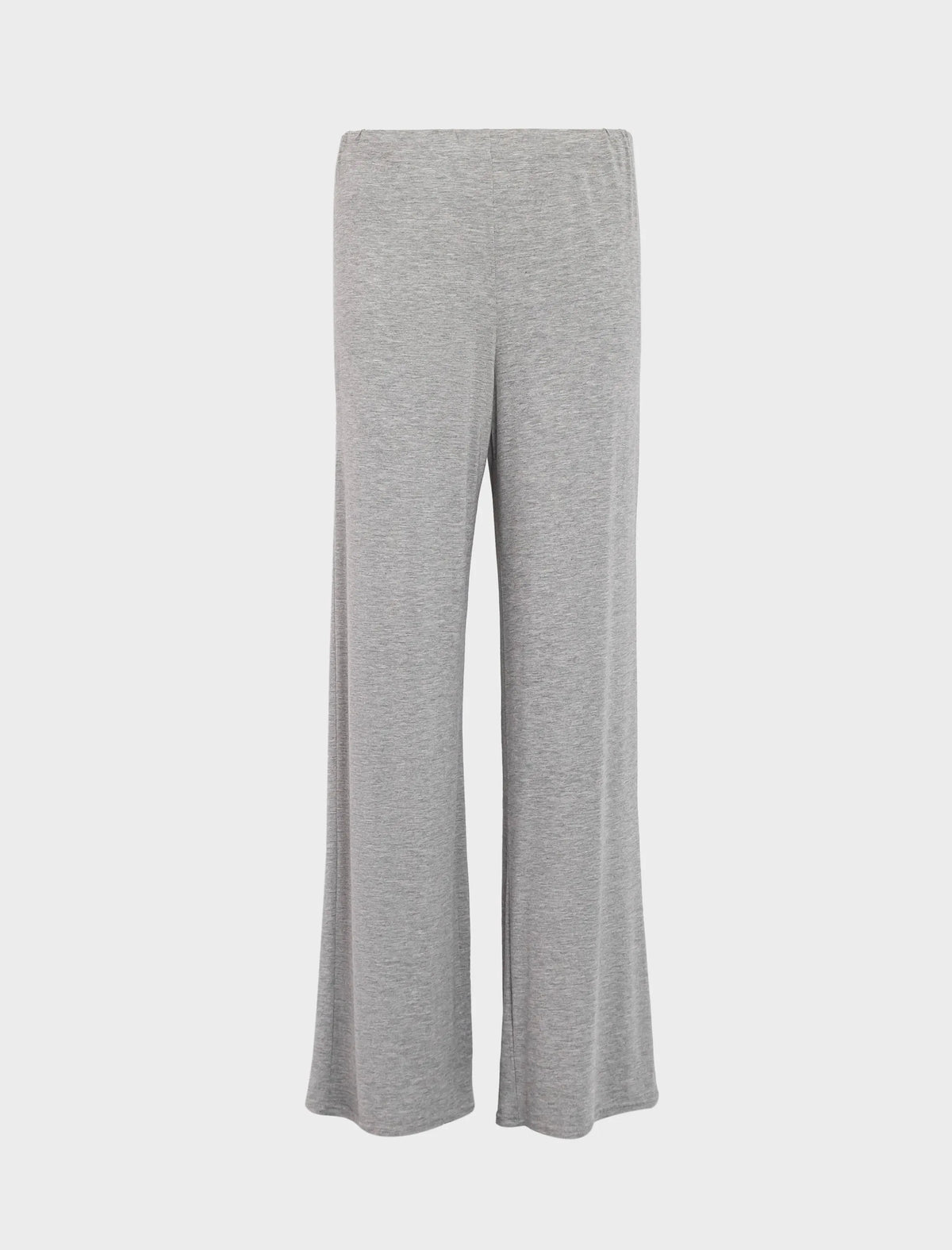 Pantalón soft de viscosa gris