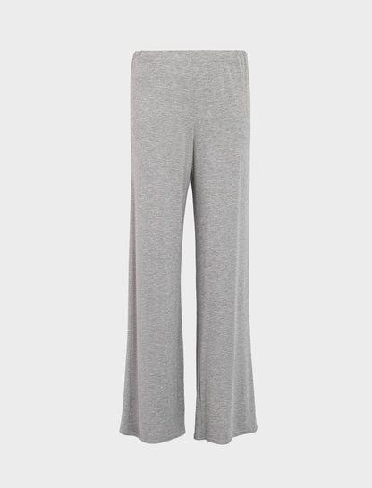 Pantalón soft de viscosa gris