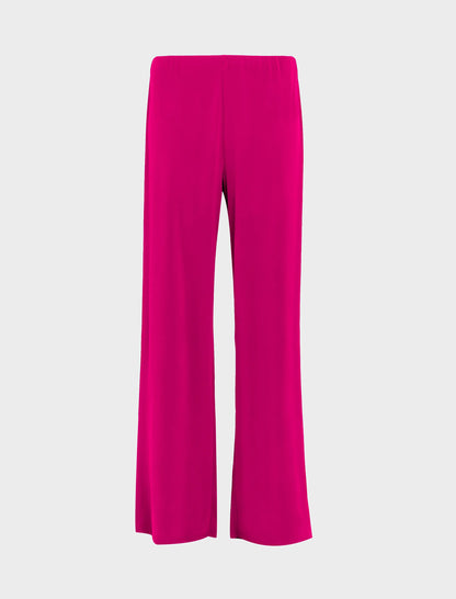Pantalón soft de viscosa buganvilla