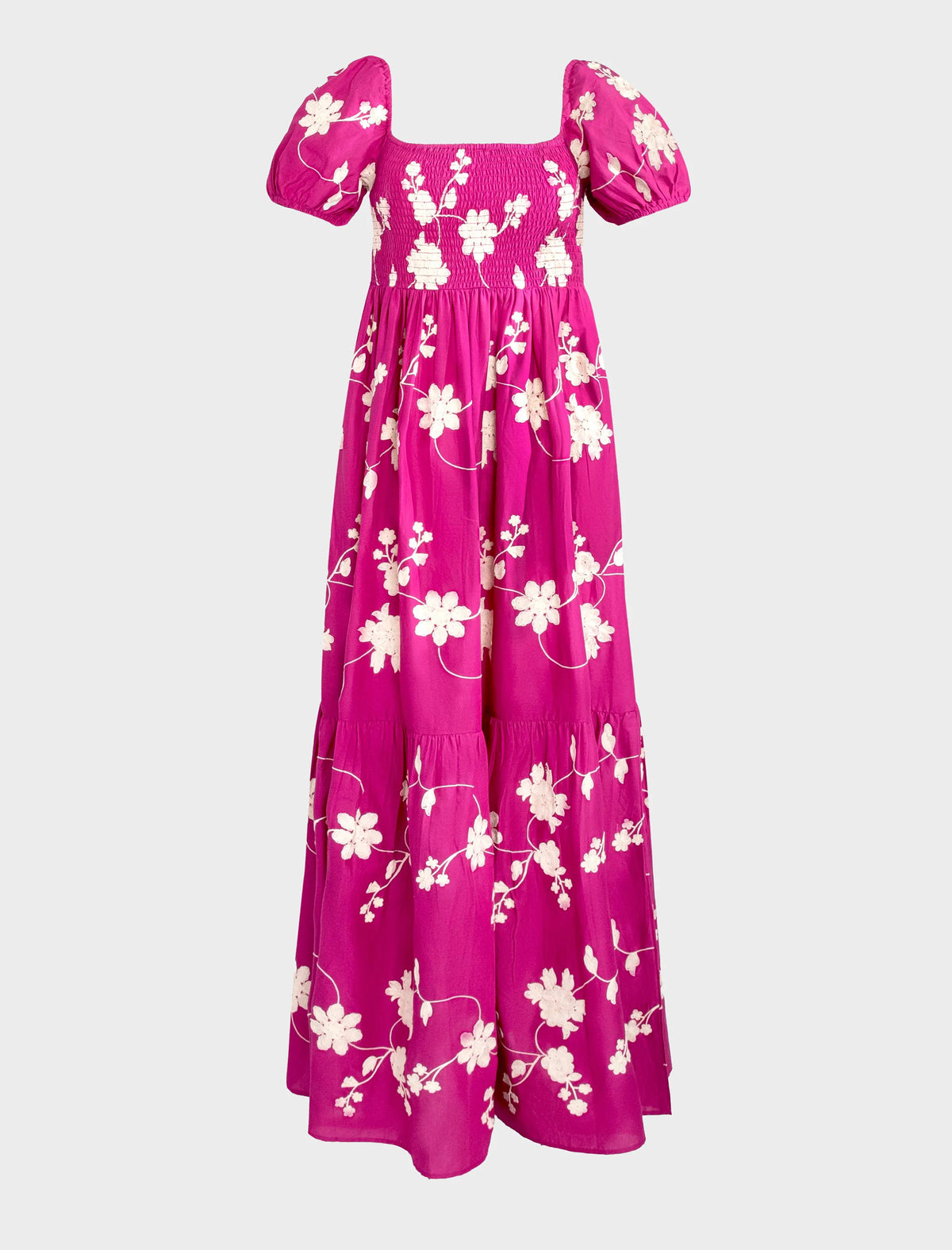 Vestido bordado maravilla buganvilla