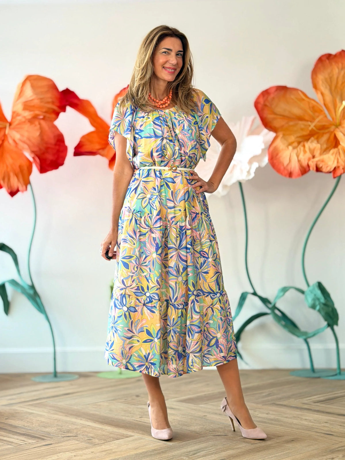 Vestido largo boho Sofia