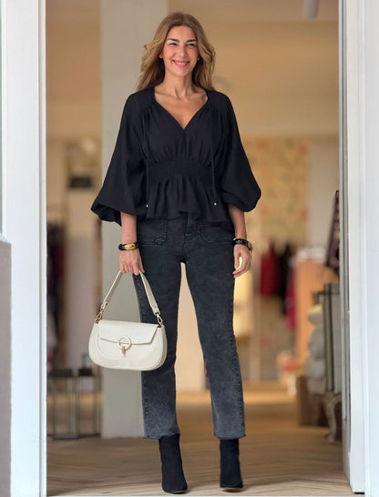 Blusa negra ideal