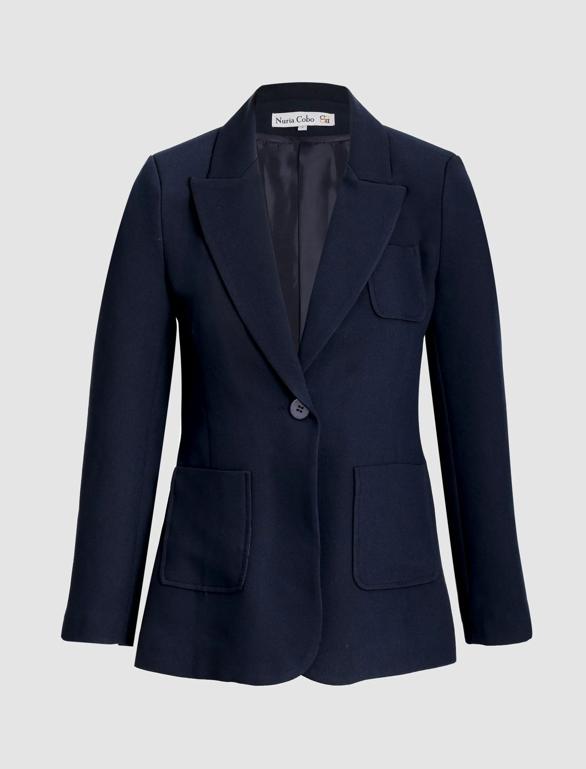 Chaqueta Azul Marino Blazer Slim