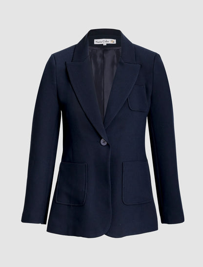 Chaqueta Azul Marino Blazer Slim