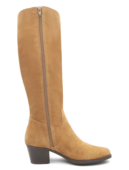 Bota alta Estilo castaño