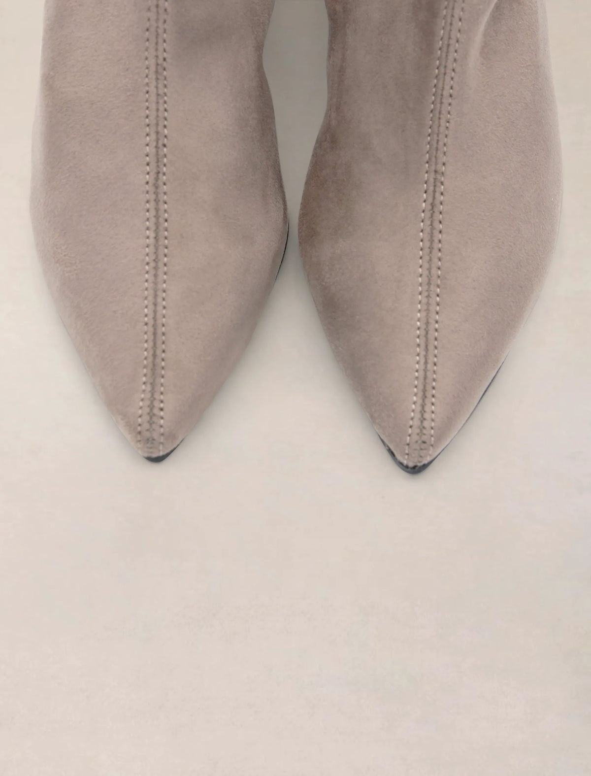 Bota alta de licra Camel