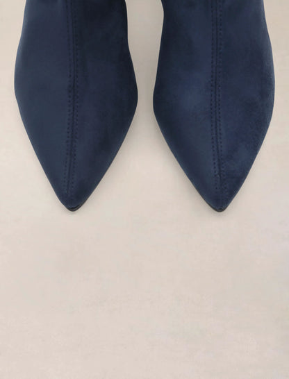 Bota alta de licra Marino