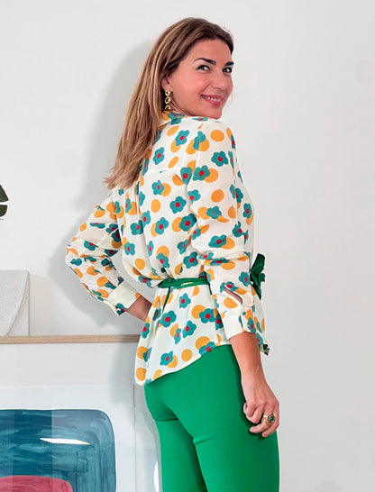 Camisa Margarita Fluida