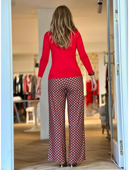 Pantalón de punto elástico ideal