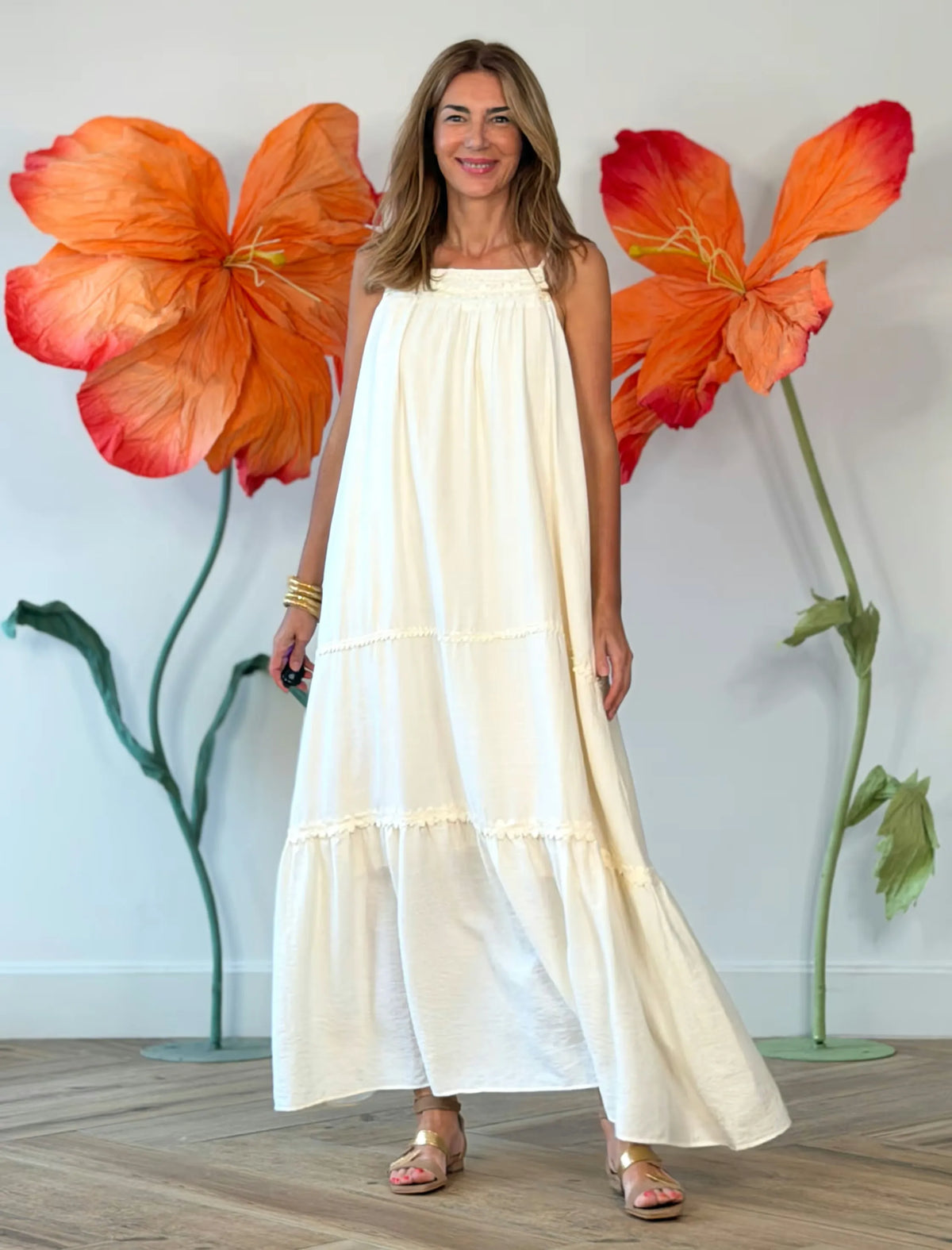 Camisa reversible Ines blanca y negra