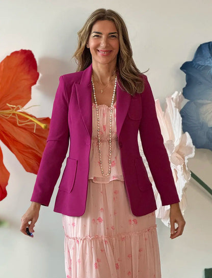 Chaqueta Buganvilla Blazer Slim
