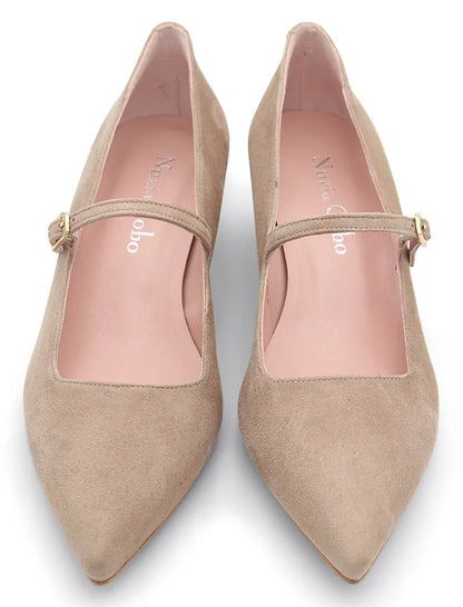 Falda larga boho romantic rosa