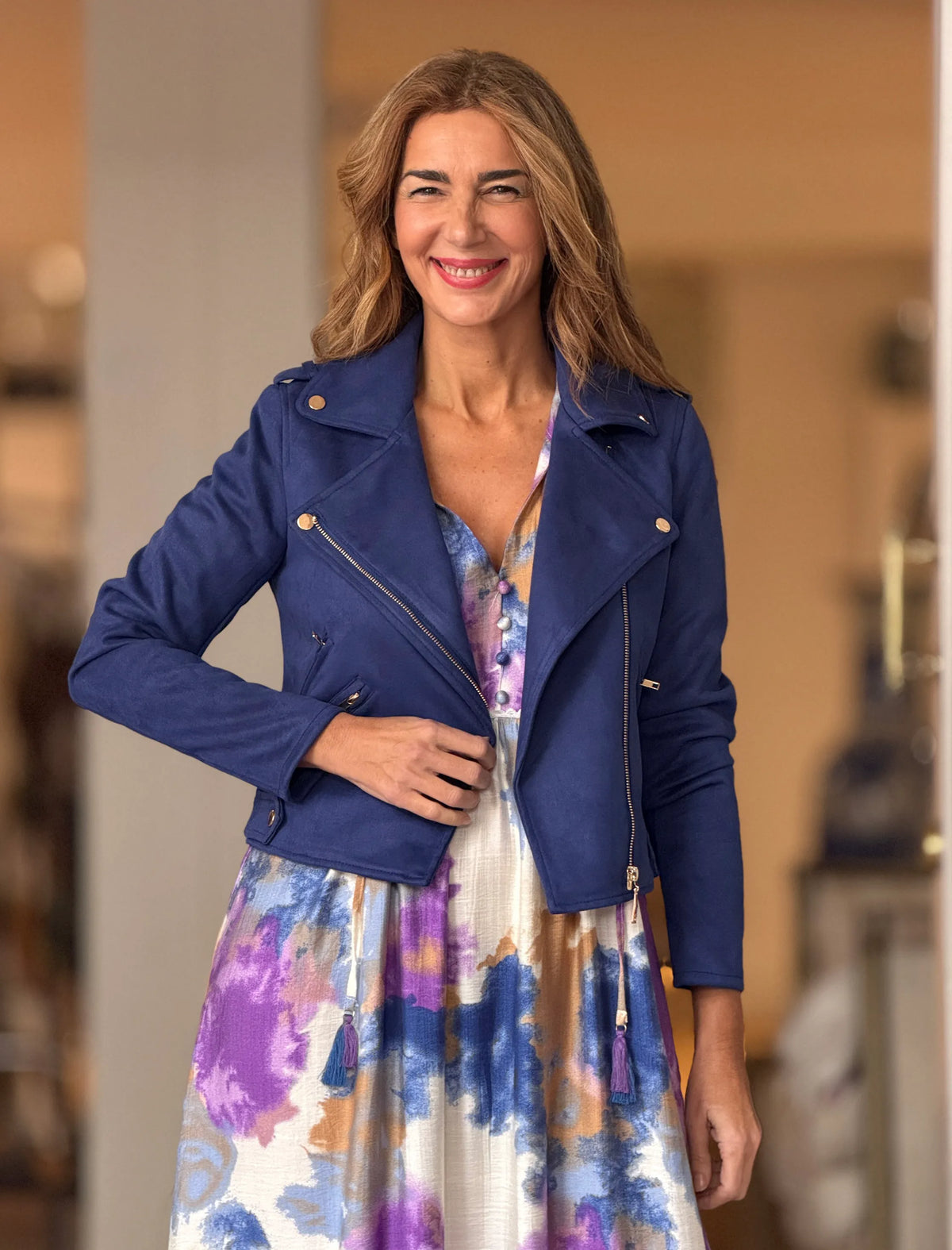 Chaqueta perfecto azul marino
