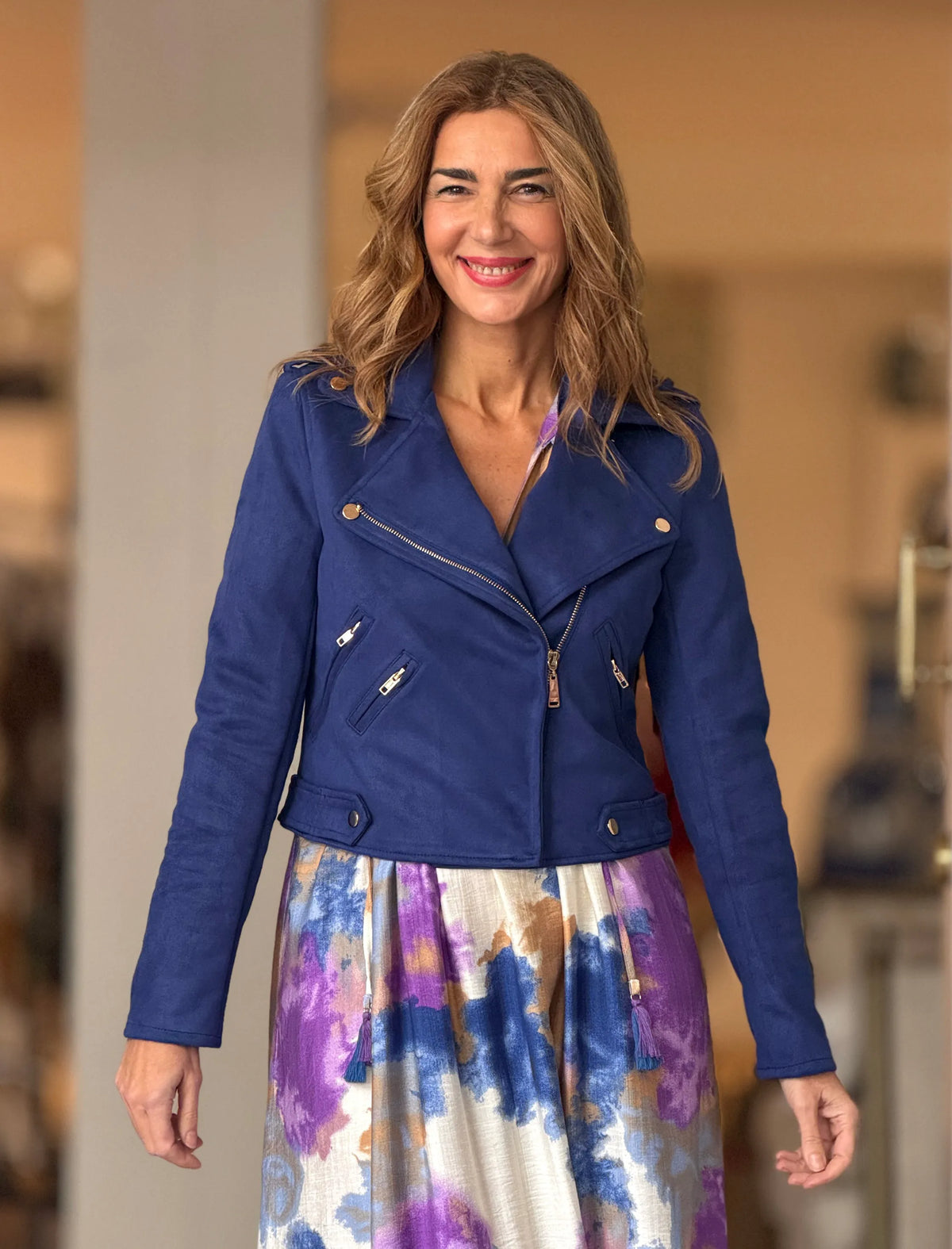 Chaqueta perfecto azul marino