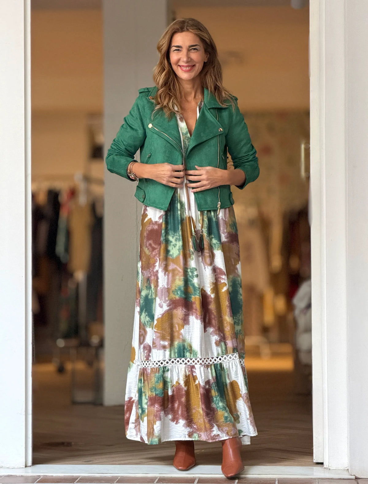 Chaqueta perfecto verde