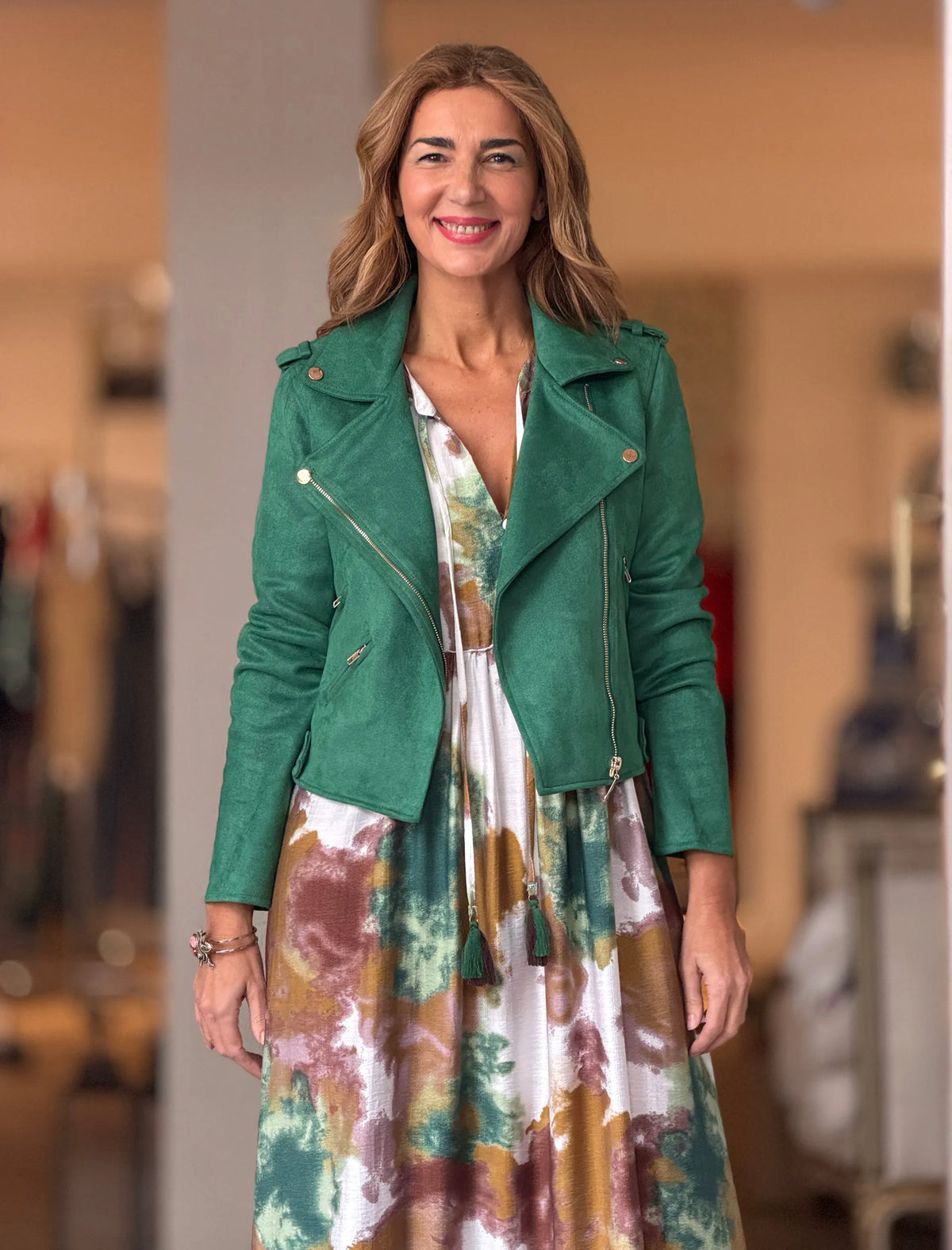 Chaqueta perfecto verde