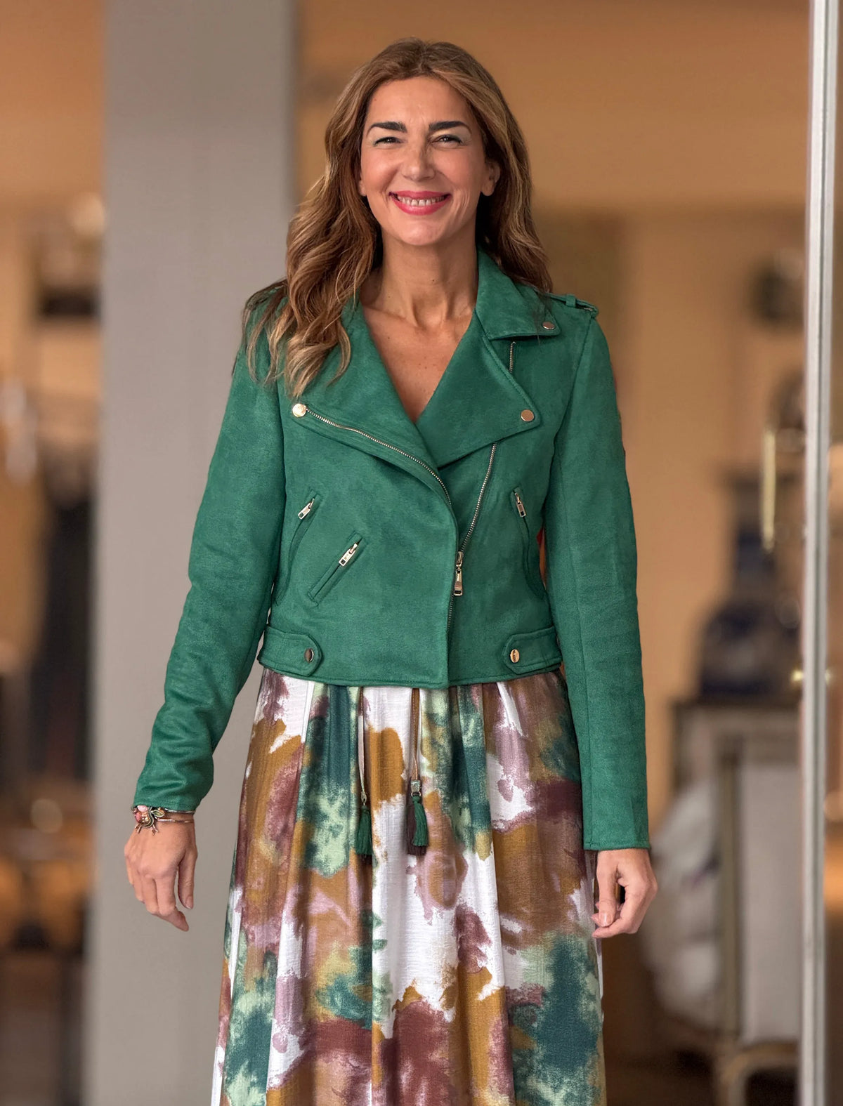 Chaqueta perfecto verde