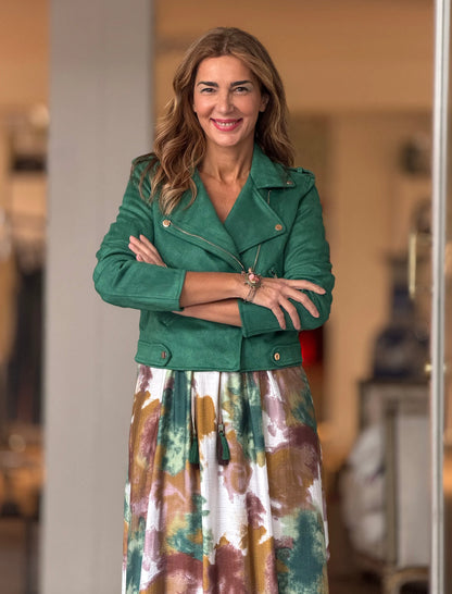 Chaqueta perfecto verde