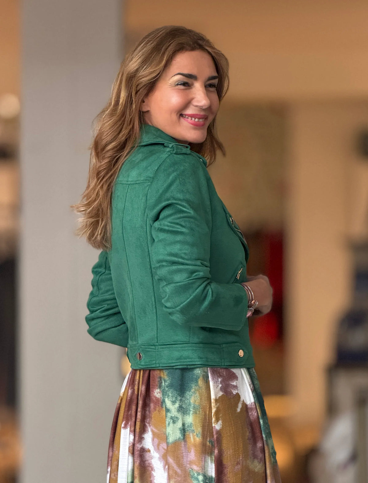 Chaqueta perfecto verde