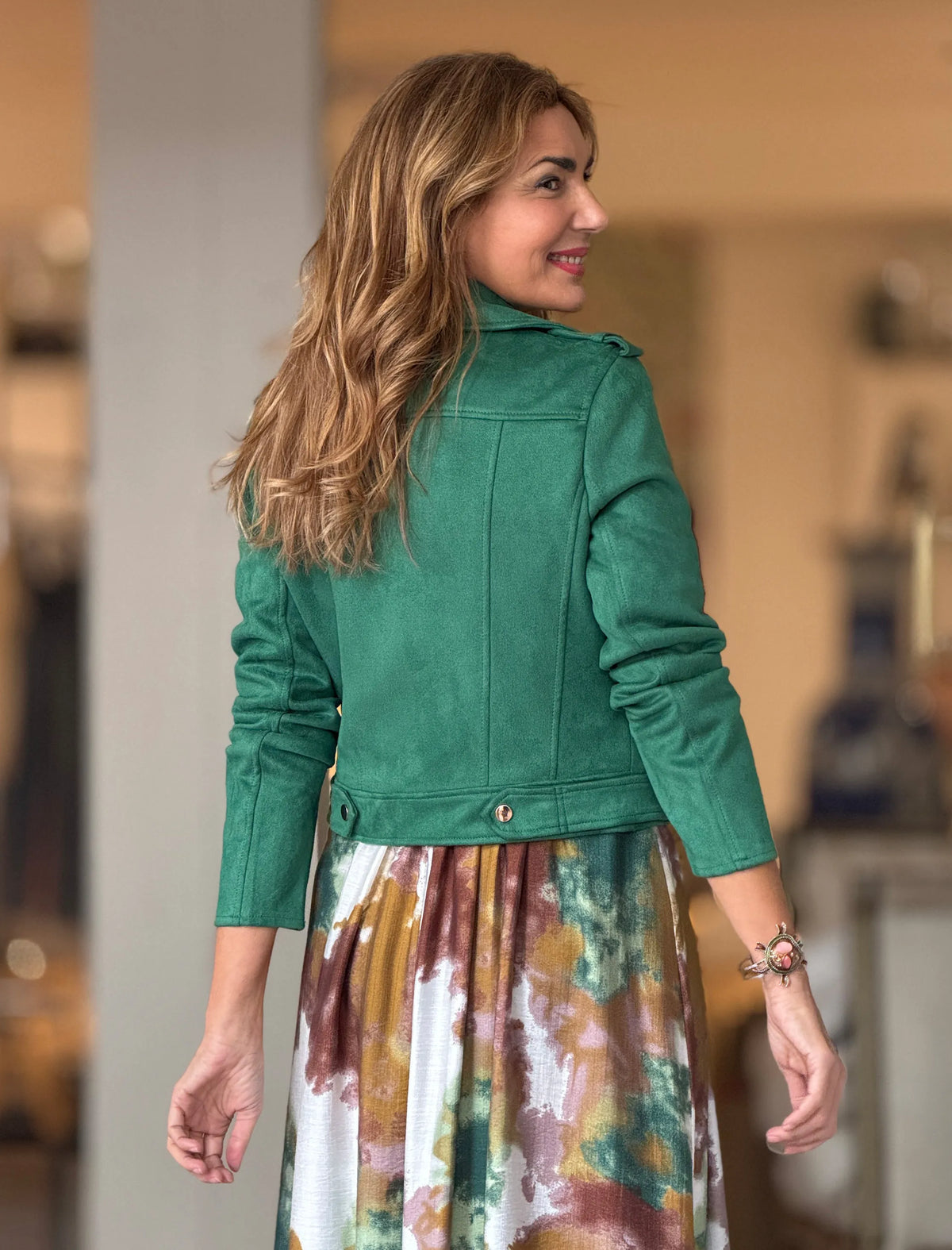 Chaqueta perfecto verde