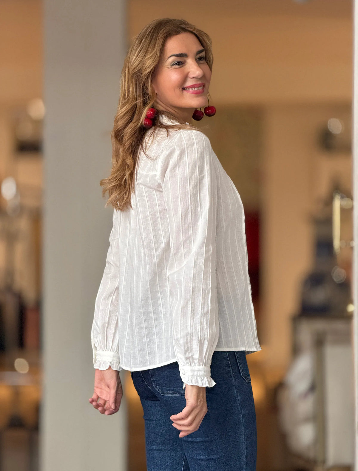 Camisa Bordada Rosetta