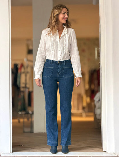 Camisa Bordada Rosetta
