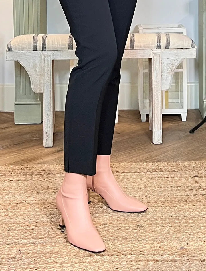 Botín Poppy Nude