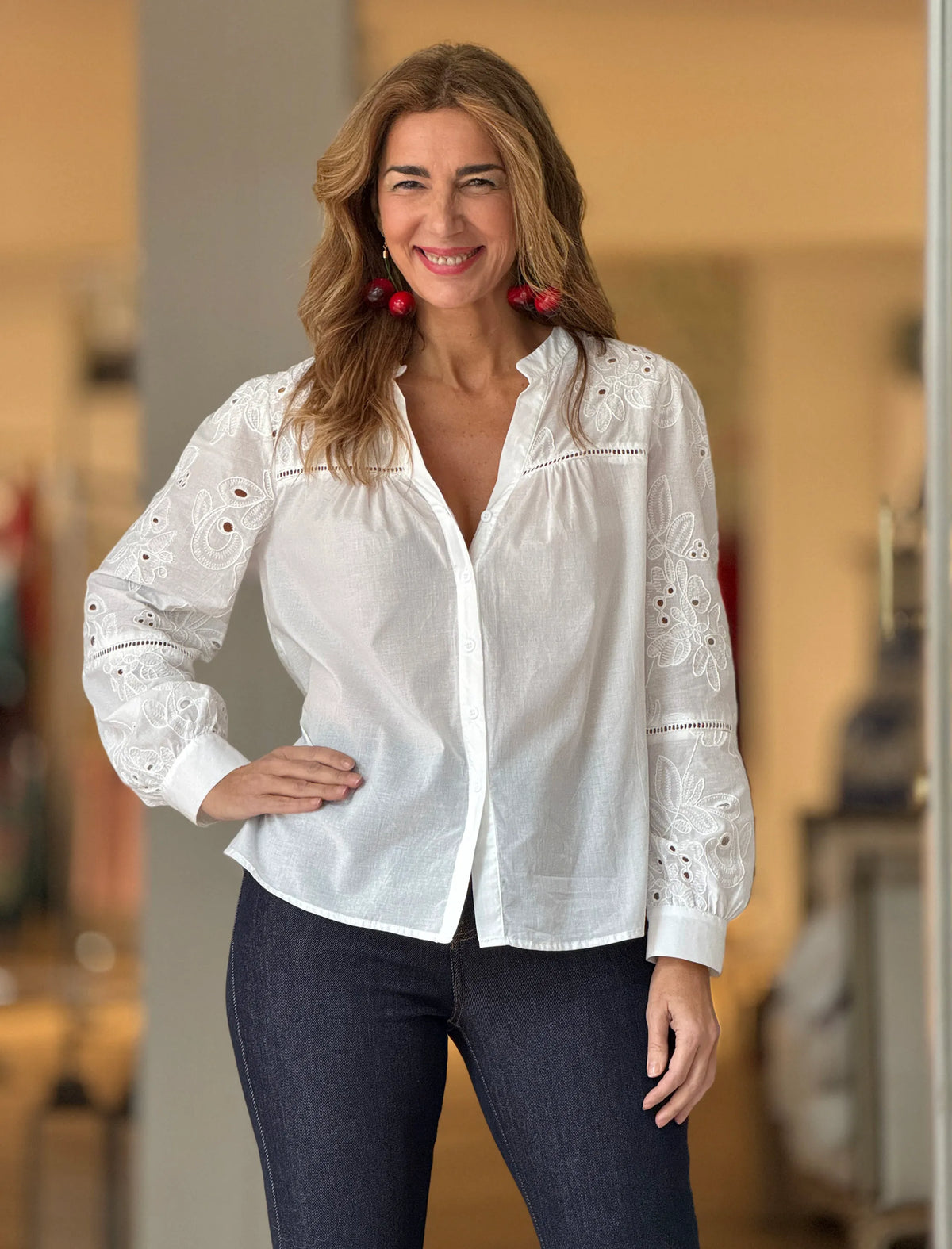 Jeans flare más chic