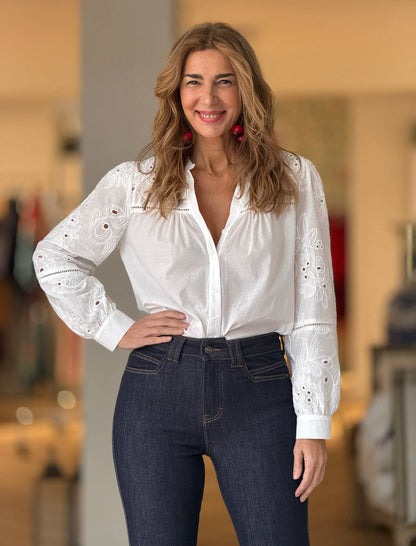 Jeans flare más chic