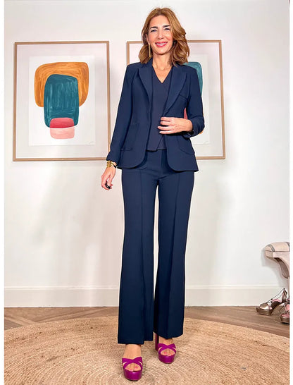 Chaqueta Azul Marino Blazer Slim