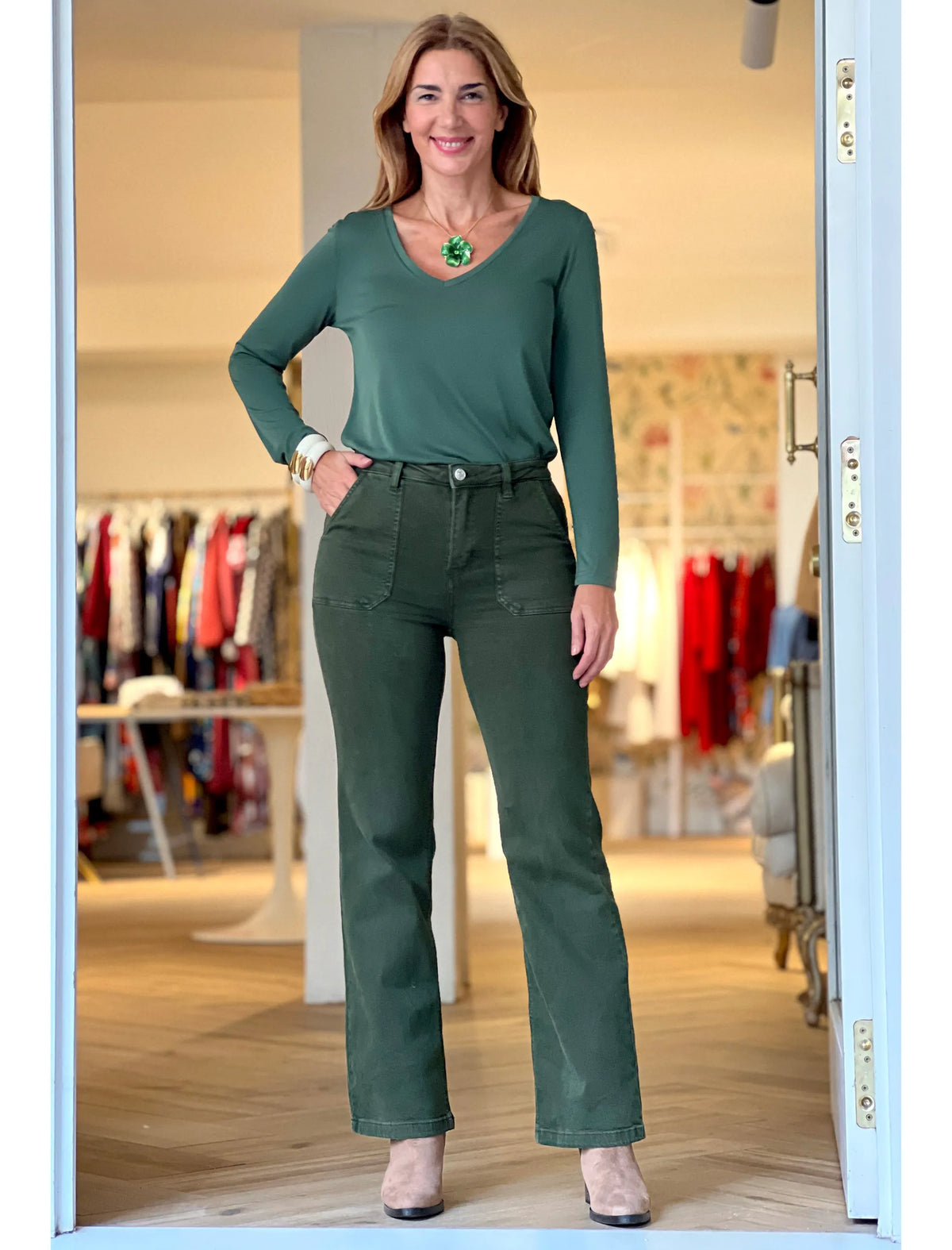 Camiseta para todo verde