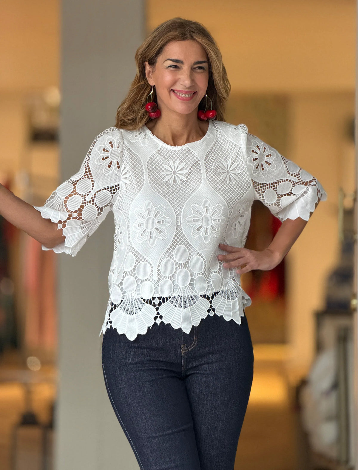 Jeans flare más chic