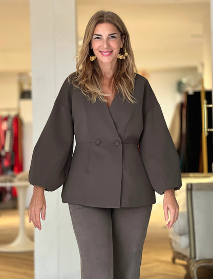 Chaqueta superchic Giorgio marrón