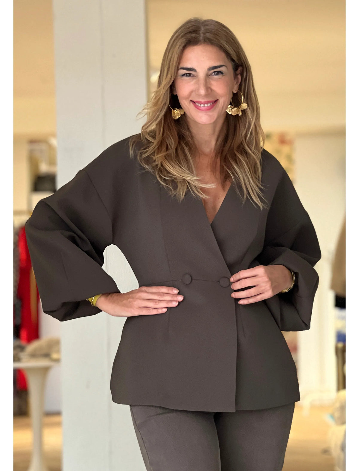 Chaqueta superchic Giorgio marrón