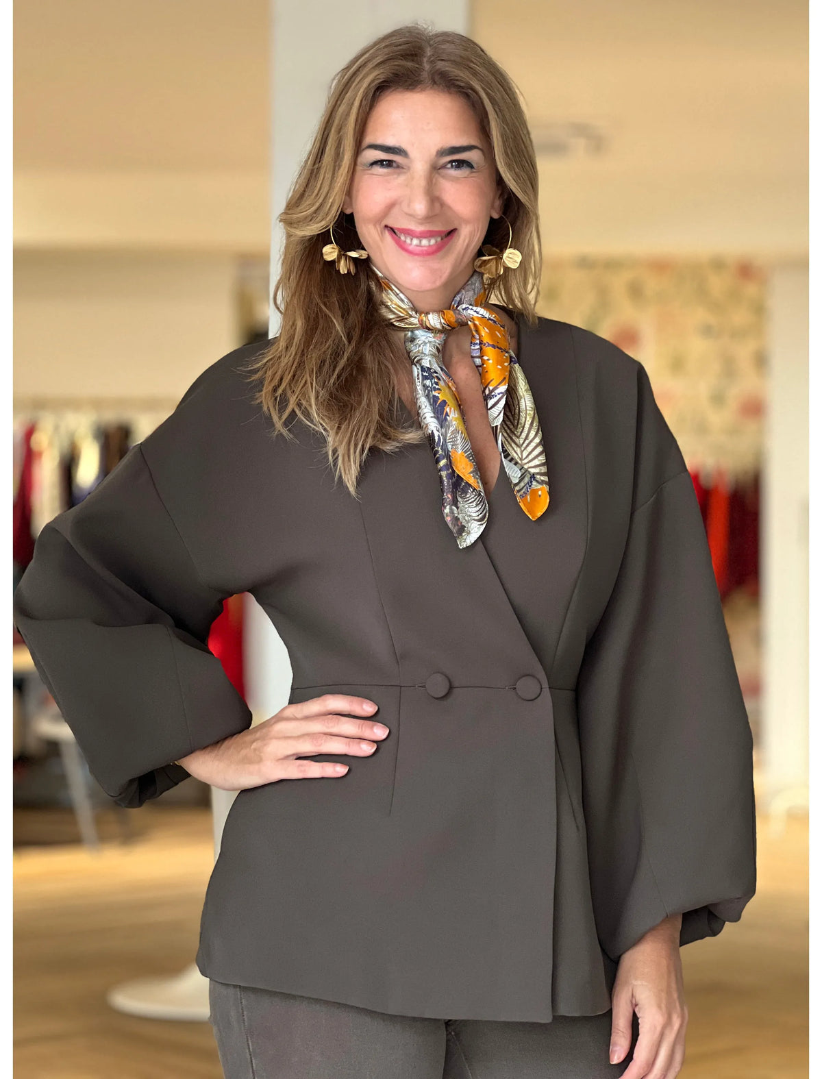 Chaqueta superchic Giorgio marrón