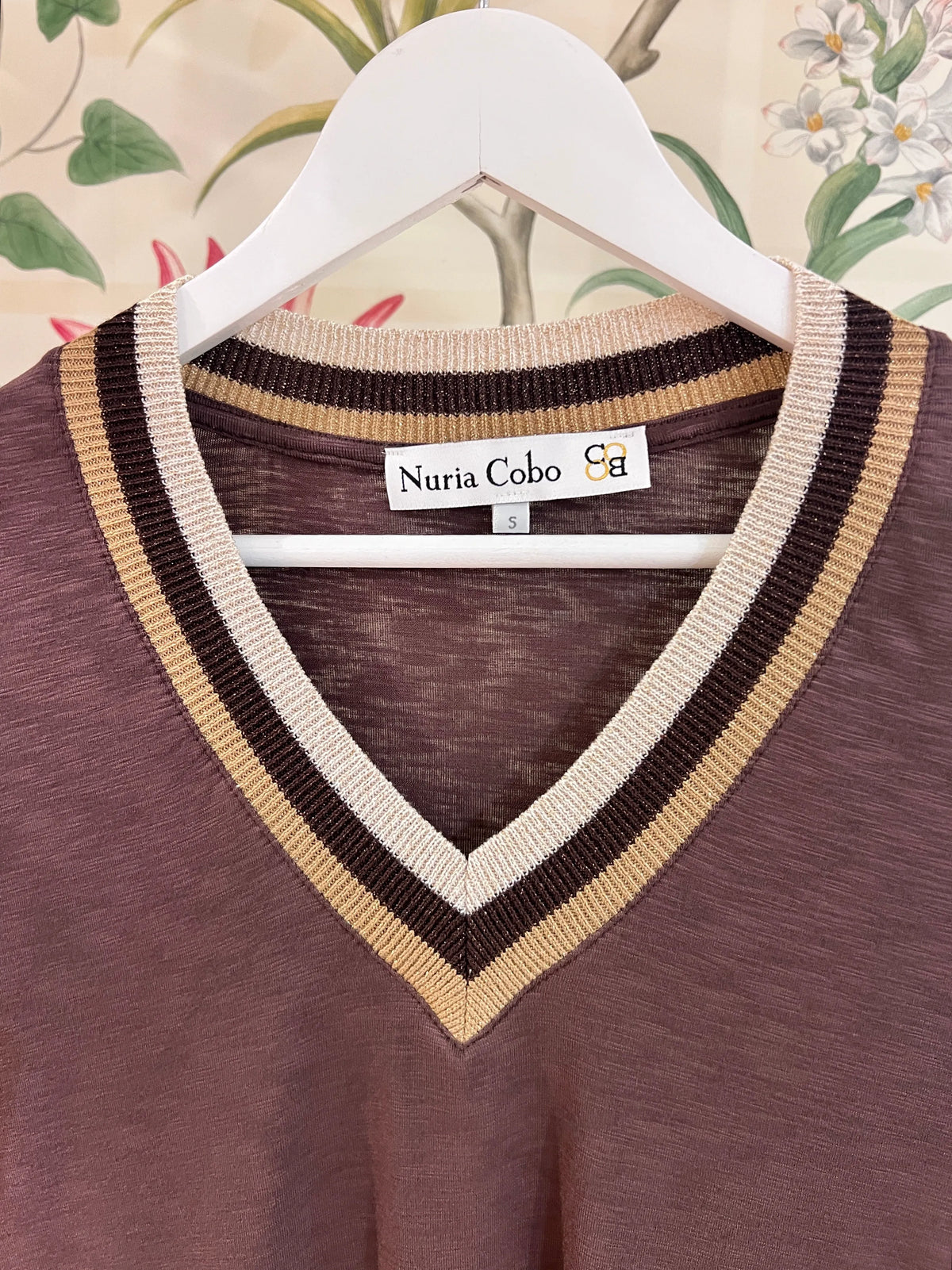 Camiseta marrón chocolate Soy cool
