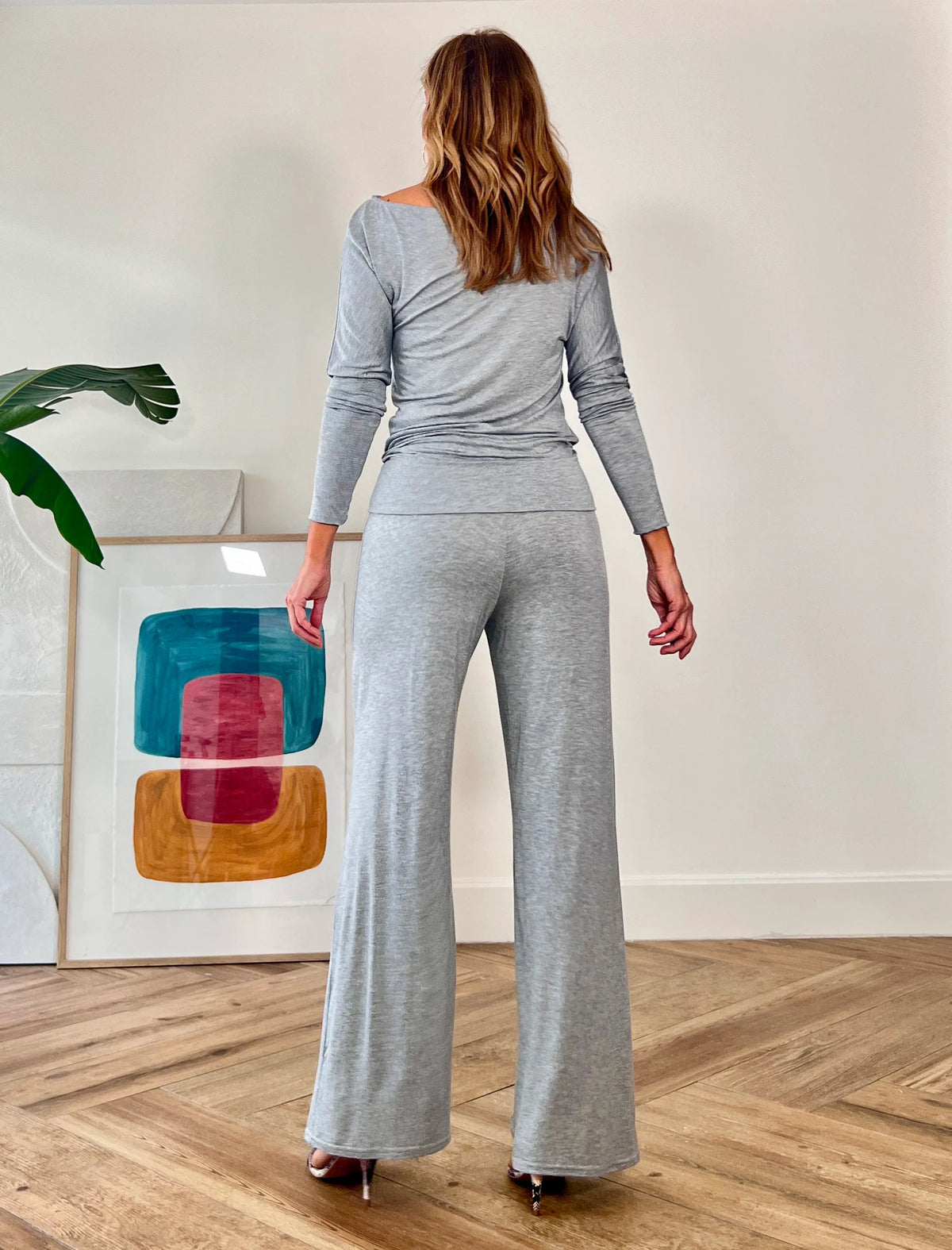 Cuerpo ideal soft de viscosa gris