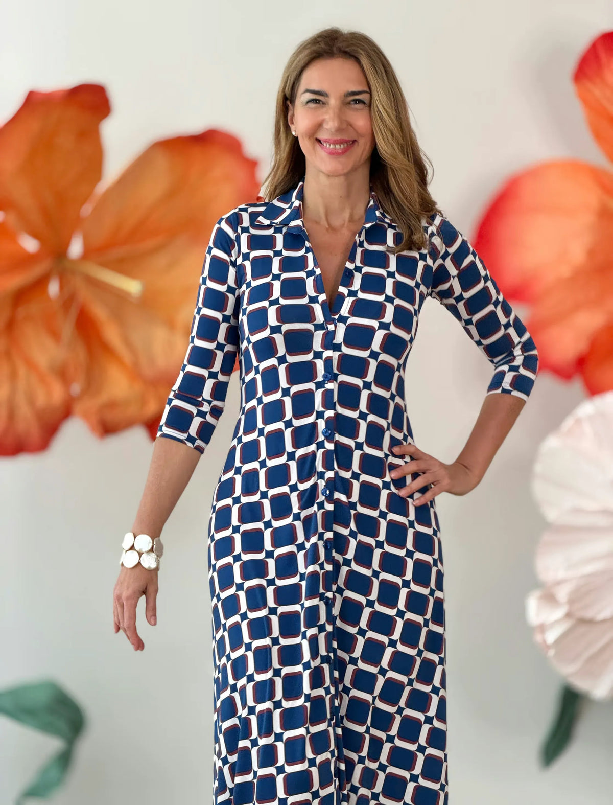 Vestido camisero con estilazo