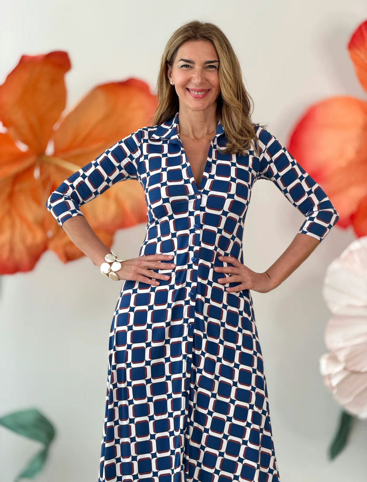 Vestido camisero con estilazo