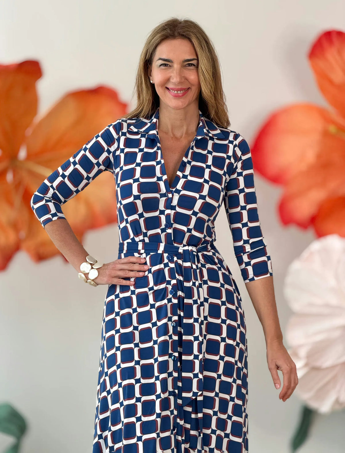 Vestido camisero con estilazo