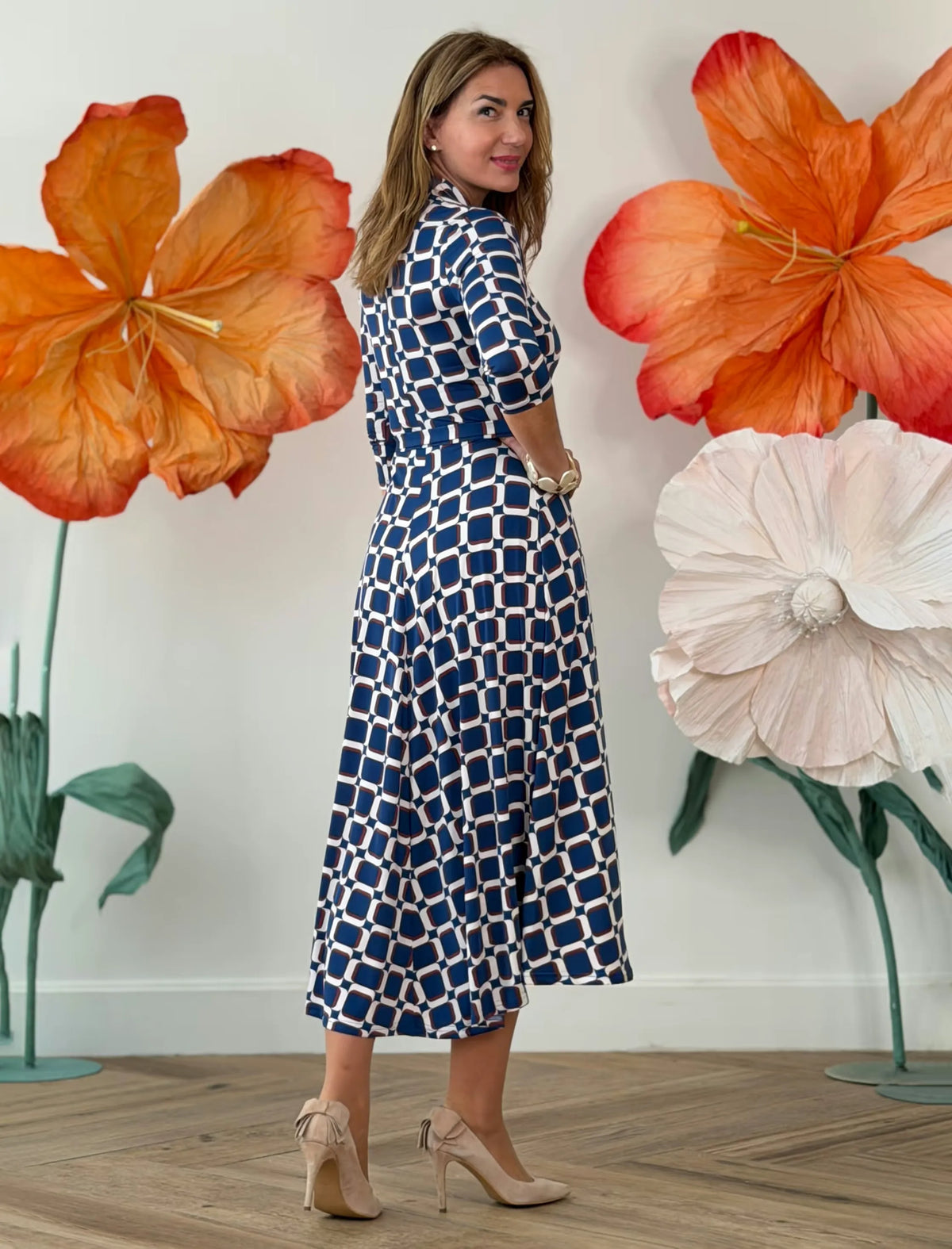 Vestido camisero con estilazo