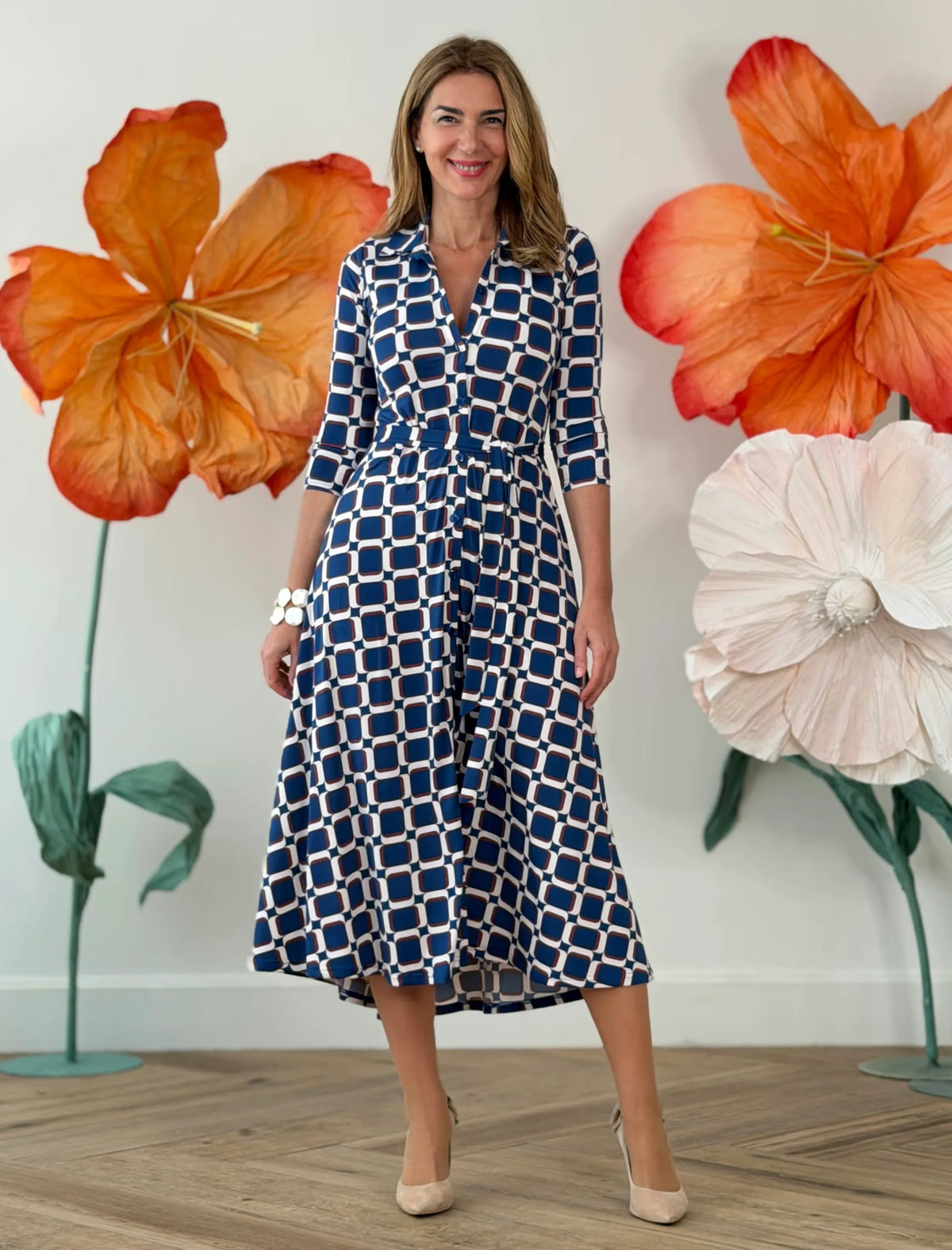 Vestido camisero con estilazo