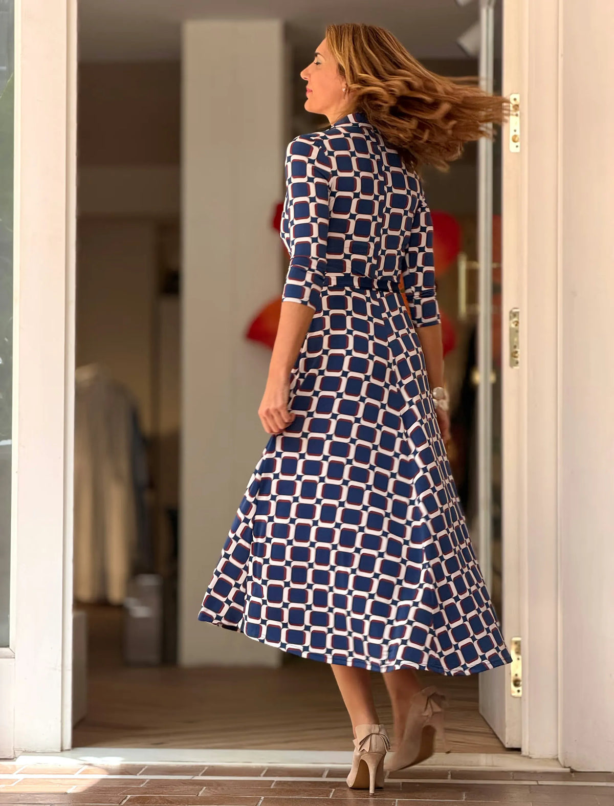 Vestido camisero con estilazo